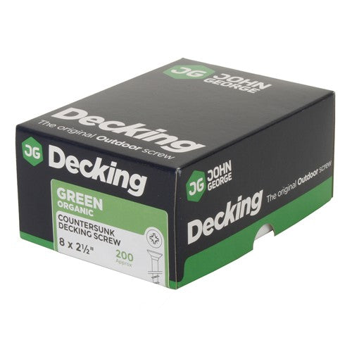 Green Decking Screws for Outdoor Timber