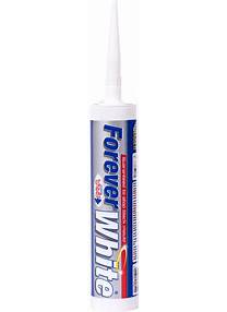 EVERBUILD FOREVER WHITE SILICONE SEALANT C3