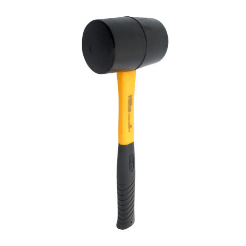 Black Head Fibreglass Rubber Mallets