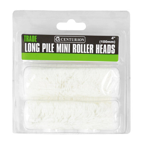 Trade Long Pile Mini Rollers, 100mm / 4" (Set of 2)