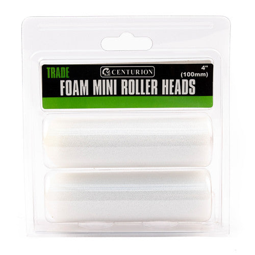 Trade Foam Mini Rollers, 100mm / 4" (Set of 2)