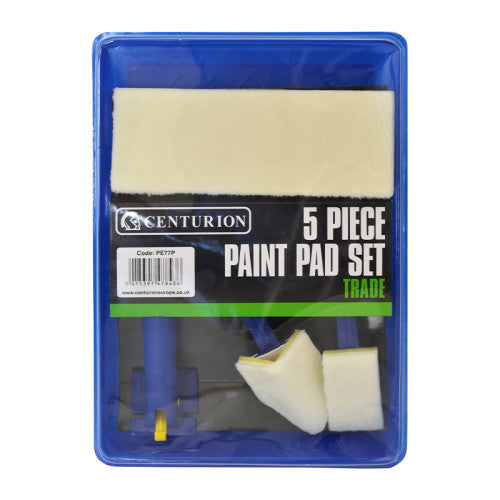 Trade Paint Pad Set, 5 Piece 150 x 100mm SKU: PE77P