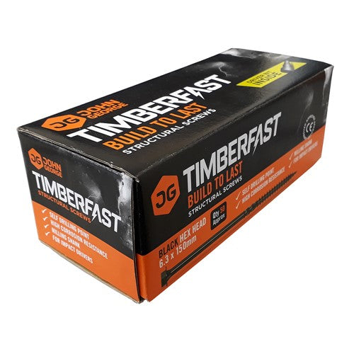 Black Timberfast Structural Screws