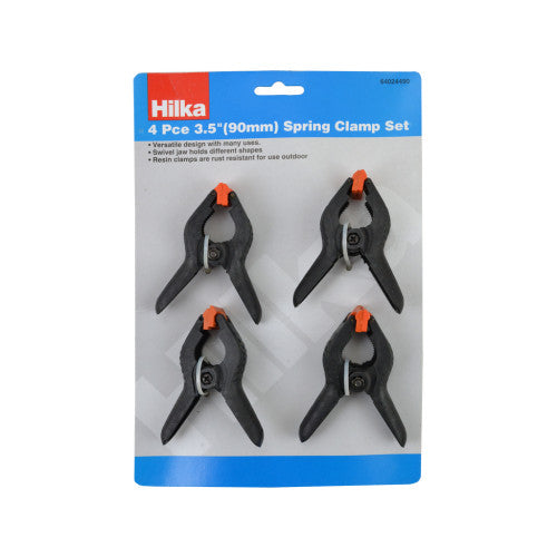 Hilka Spring Clamp, 4pc, 85mm