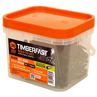 Timberfast Black Hex Head (boxes of 50 unless Stated)