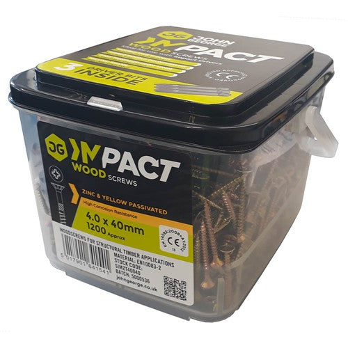 Impact Wood Screws