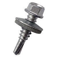 STITCHING SCREW 16mm WASHER (25no) 6.3x22 1PT